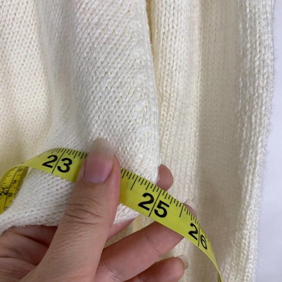 Vintage 90's Chinawear Pearl Embroidered Sweater Large - Picture 11 of 11